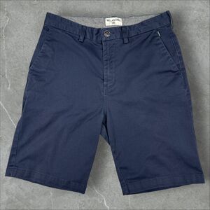 Men's Y2K Billabong Chino Shorts Navy Blue - Size 31